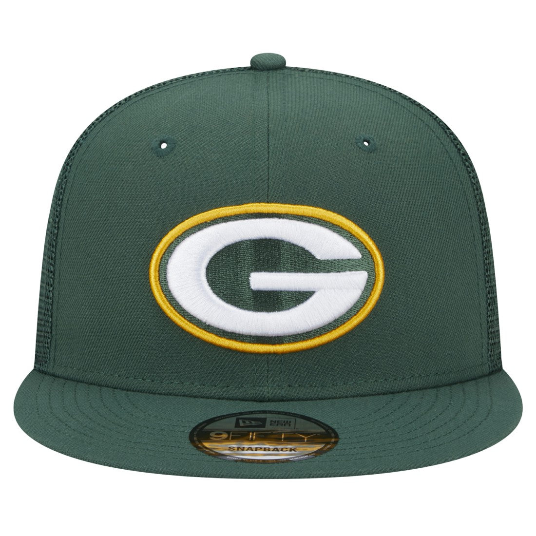 Green Bay Packers New Era Main Trucker 9FIFTY Snapback Hat - Green Hats