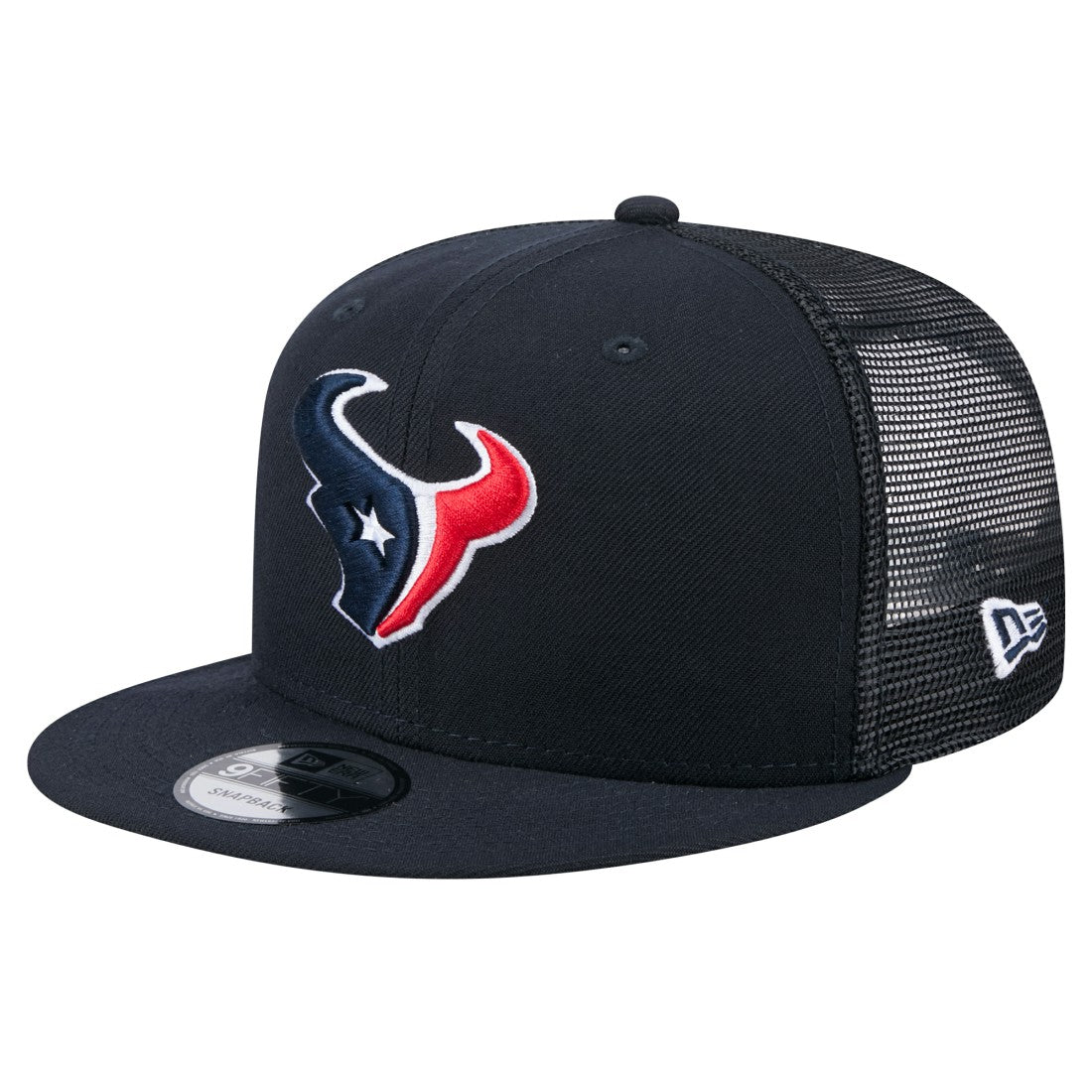 Houston Texans New Era Main Trucker 9FIFTY Snapback Hat - Navy Hats