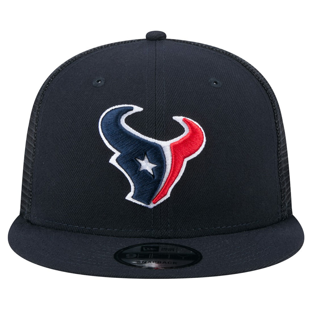 Houston Texans New Era Main Trucker 9FIFTY Snapback Hat - Navy Hats