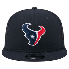 Houston Texans New Era Main Trucker 9FIFTY Snapback Hat - Navy Hats