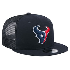 Houston Texans New Era Main Trucker 9FIFTY Snapback Hat - Navy Hats