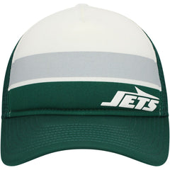 New York Jets New Era Youth Sport Night Color Block 9FORTY A-Frame Trucker Adjustable Hat - Green Hats