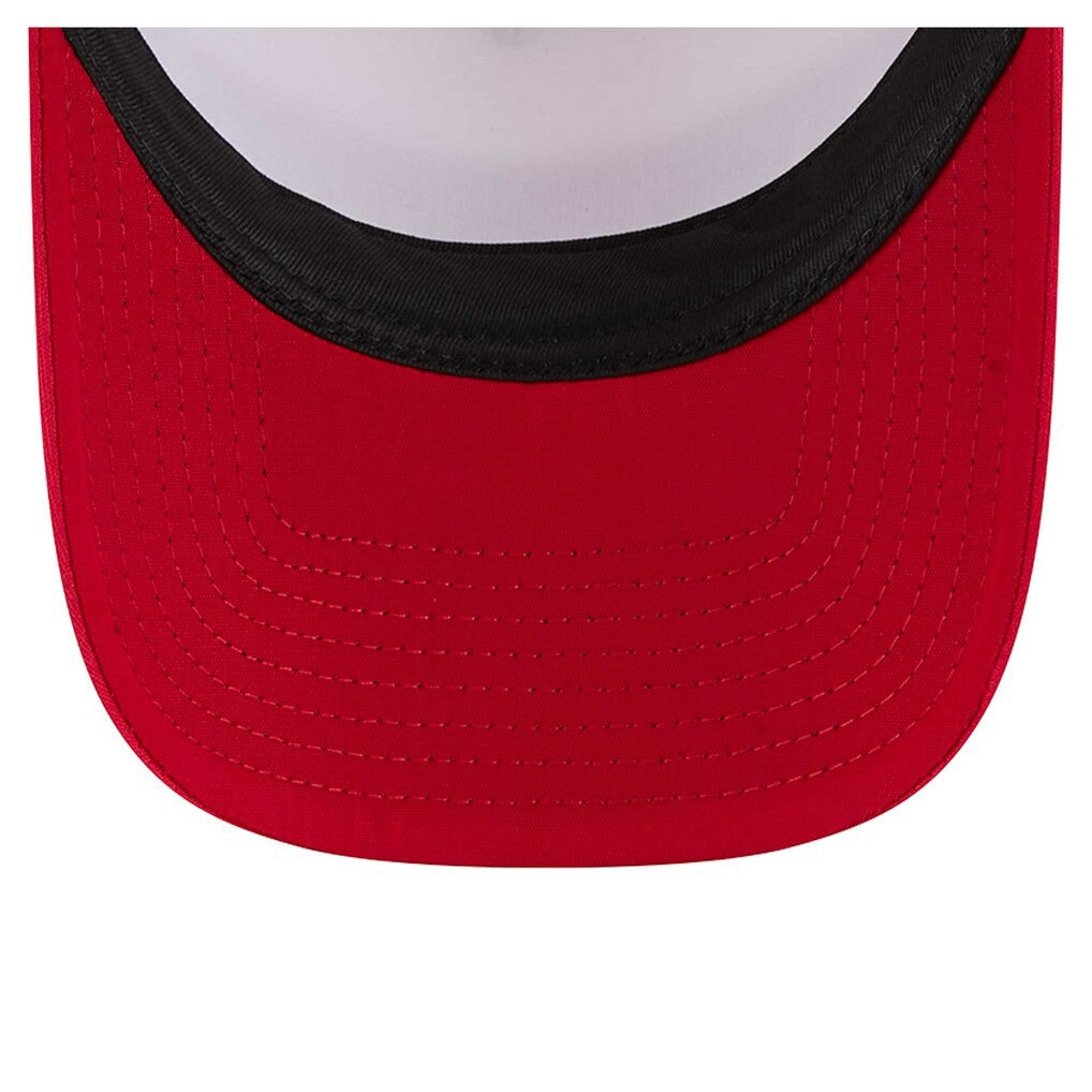 San Francisco 49ers New Era Preschool Sport Night Color Block 9FORTY A-Frame Trucker Adjustable Hat - Scarlet Hats