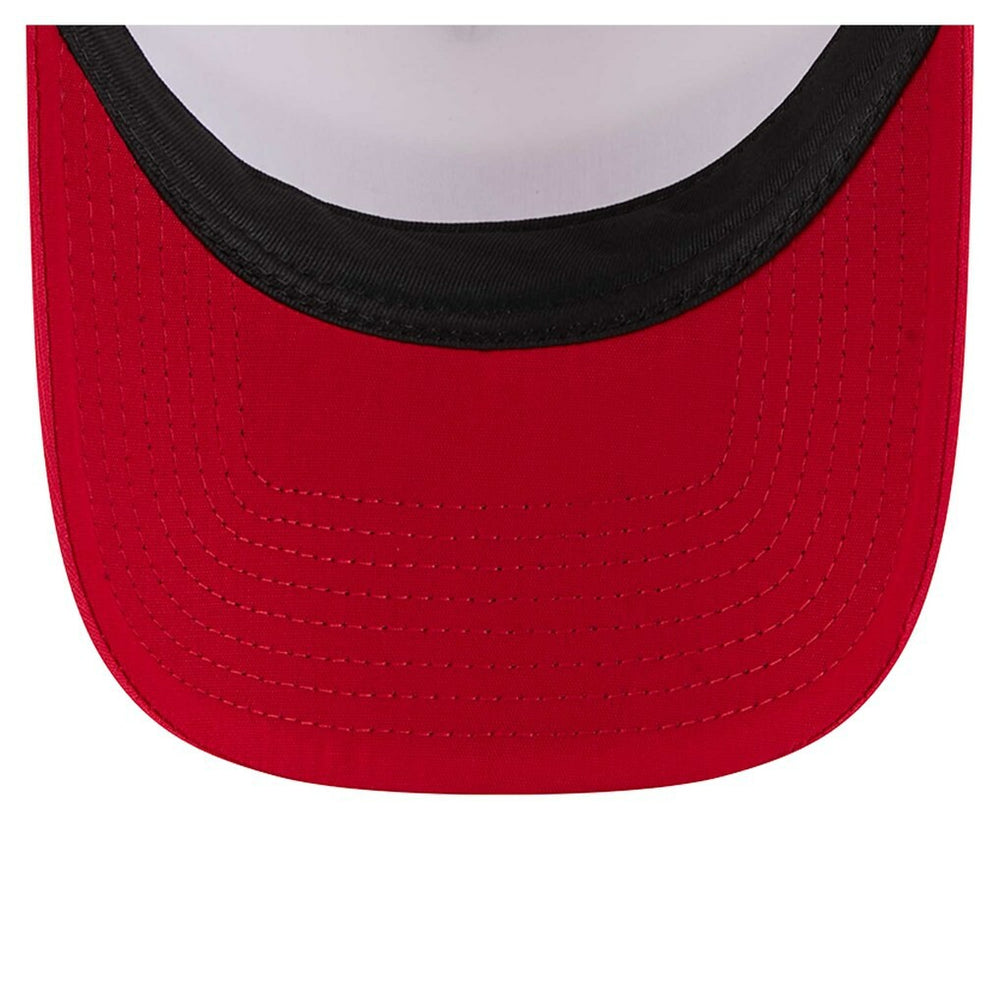 San Francisco 49ers New Era Preschool Sport Night Color Block 9FORTY A-Frame Trucker Adjustable Hat - Scarlet Hats