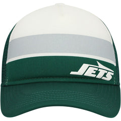 New York Jets New Era Preschool Sport Night Color Block 9FORTY A-Frame Trucker Adjustable Hat - Green Hats