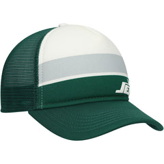 New York Jets New Era Preschool Sport Night Color Block 9FORTY A-Frame Trucker Adjustable Hat - Green Hats