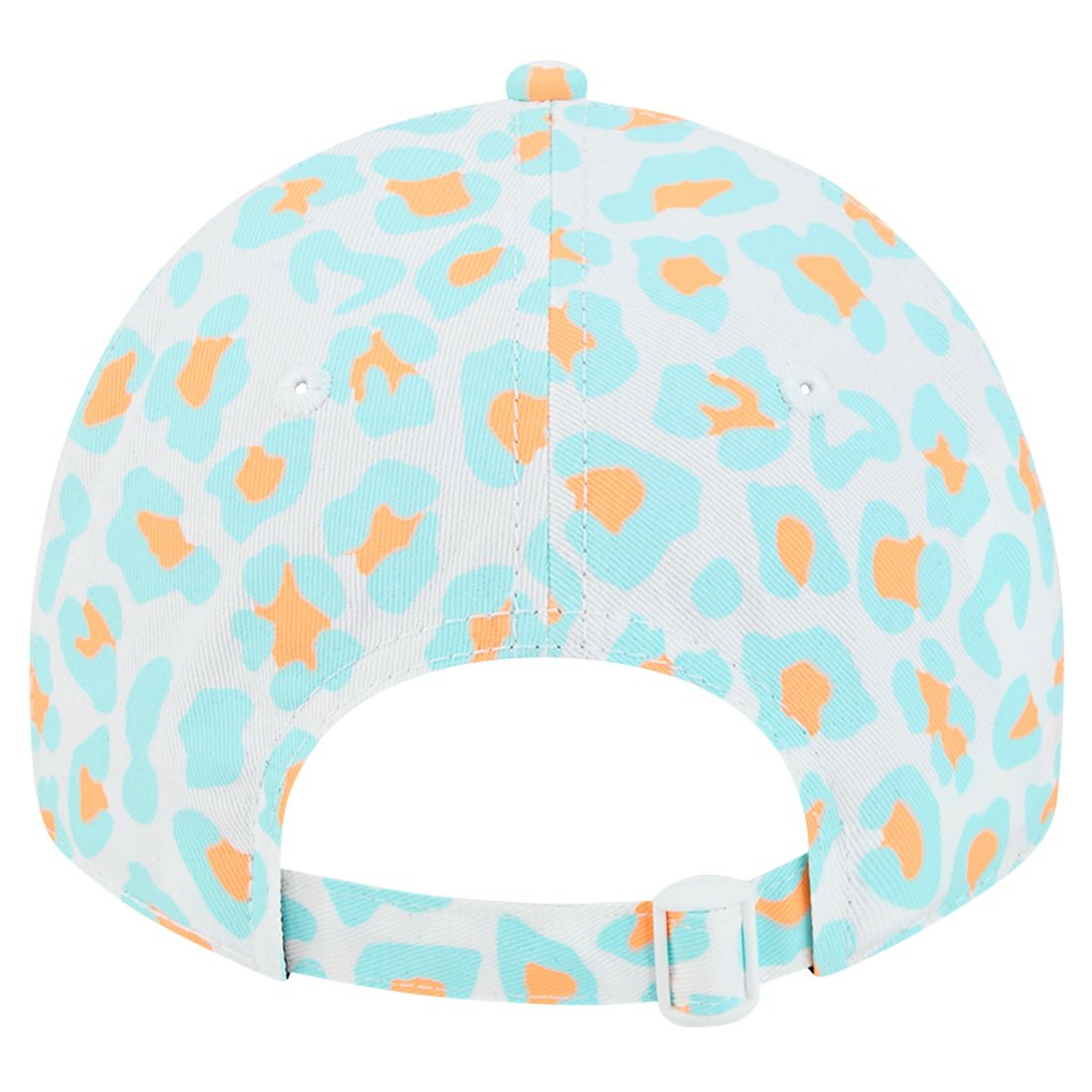 Miami Dolphins New Era Preschool Active Leopard 9TWENTY Adjustable Hat - White Hats