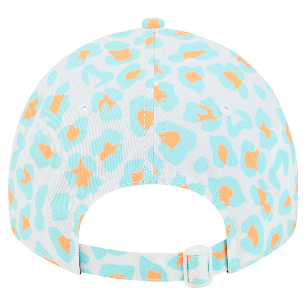 Miami Dolphins New Era Preschool Active Leopard 9TWENTY Adjustable Hat - White Hats