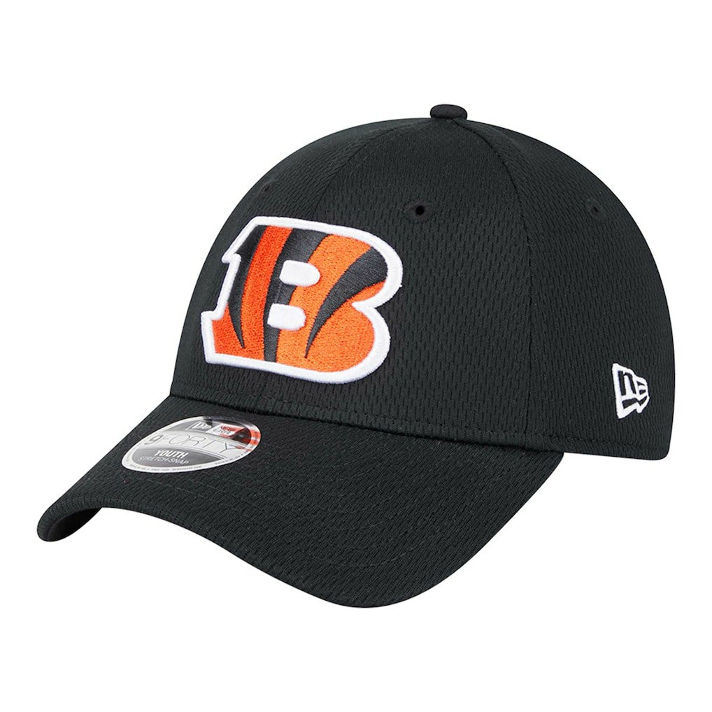 Cincinnati Bengals New Era Preschool Main 9FORTY Adjustable Hat - Black Hats