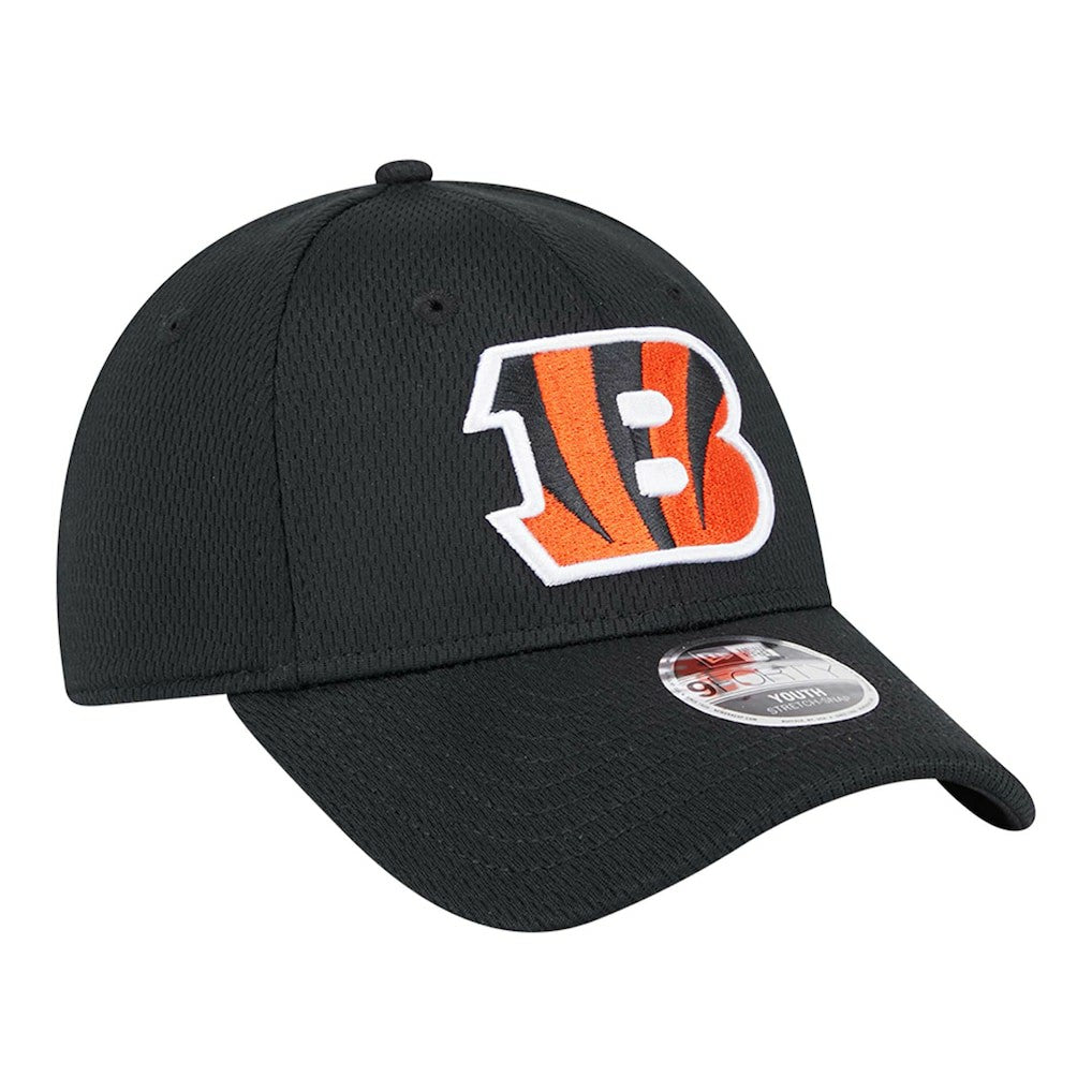 Cincinnati Bengals New Era Preschool Main 9FORTY Adjustable Hat - Black Hats
