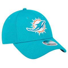 Miami Dolphins New Era Preschool Main 9FORTY Adjustable Hat - Aqua Hats