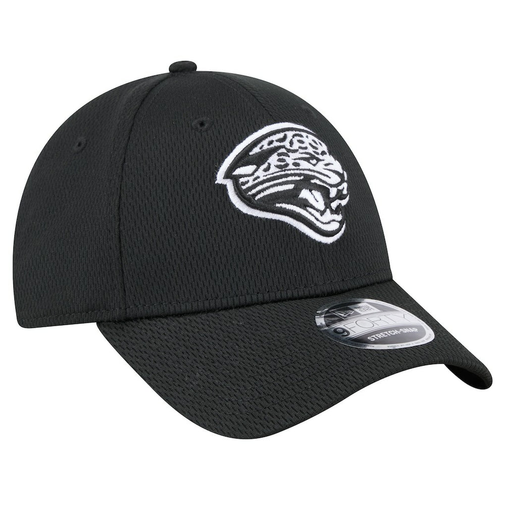 New Era Jacksonville Jaguars Black Main B-Dub 9FORTY Adjustable Hat