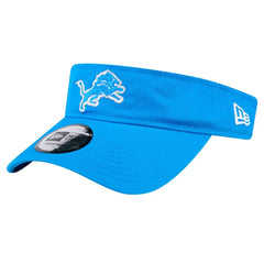 Detroit Lions New Era Main Adjustable Visor - Blue