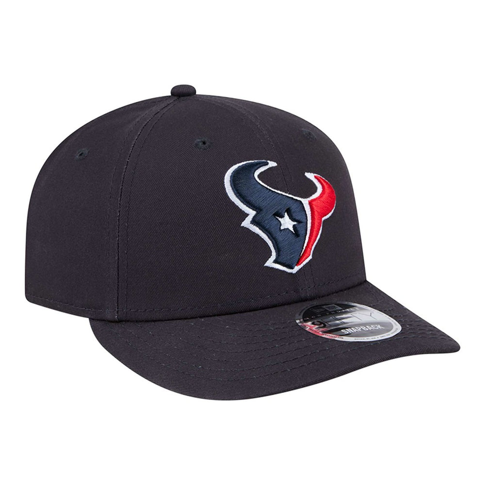 Houston Texans New Era Main Low Profile 9FIFTY Snapback Hat - Navy Hats