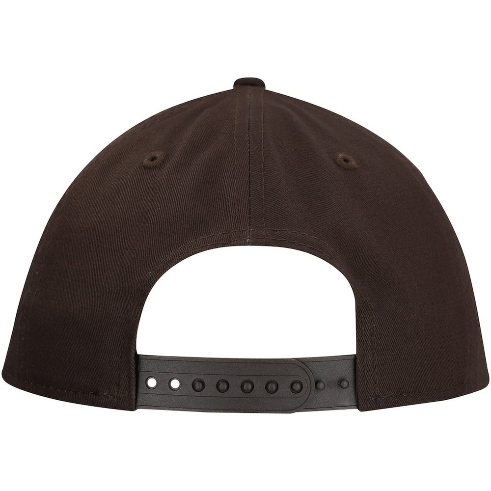 Cleveland Browns New Era Main Low Profile 9FIFTY Snapback Hat - Brown Hats