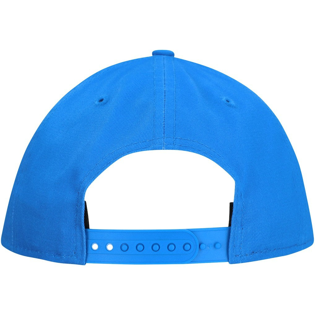 Detroit Lions New Era Main Low Profile 9FIFTY Snapback Hat - Blue Hats
