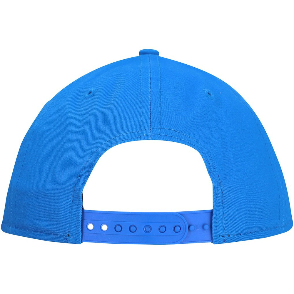 Detroit Lions New Era Main Low Profile 9FIFTY Snapback Hat - Blue Hats