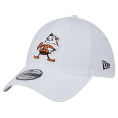 Cleveland Browns New Era Throwback 39THIRTY Flex Hat - White Hats