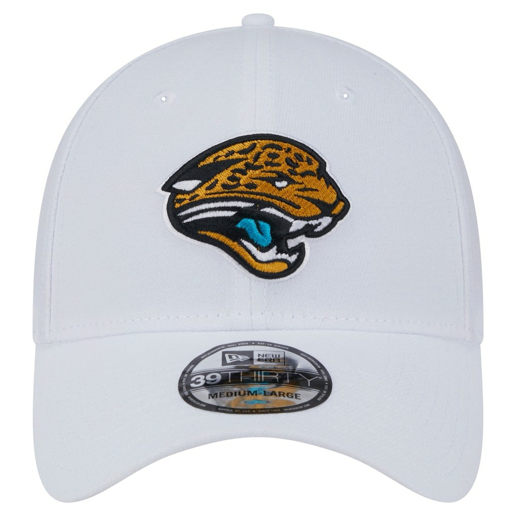 Jacksonville Jaguars New Era Throwback 39THIRTY Flex Hat - White Hats