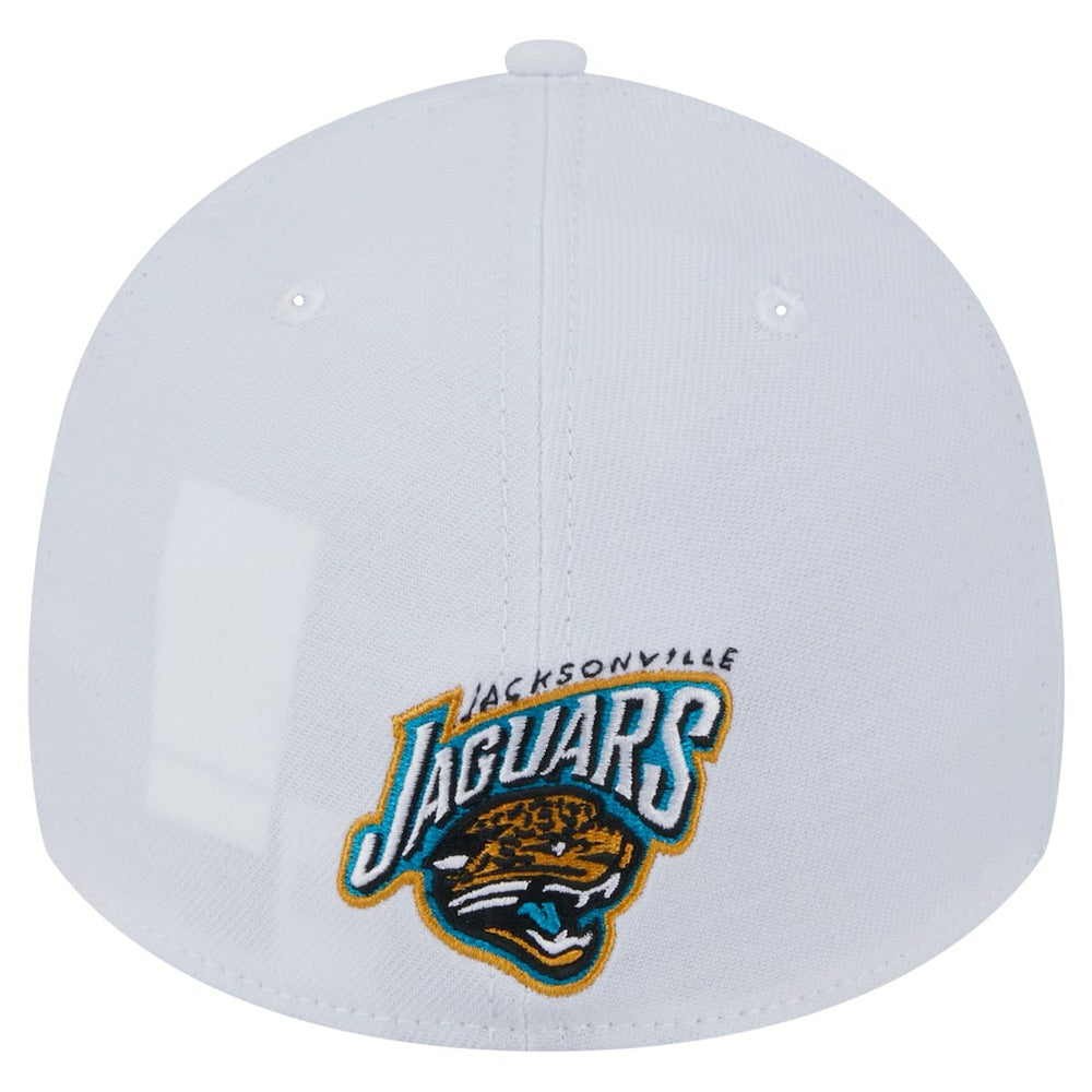 Jacksonville Jaguars New Era Throwback 39THIRTY Flex Hat - White Hats