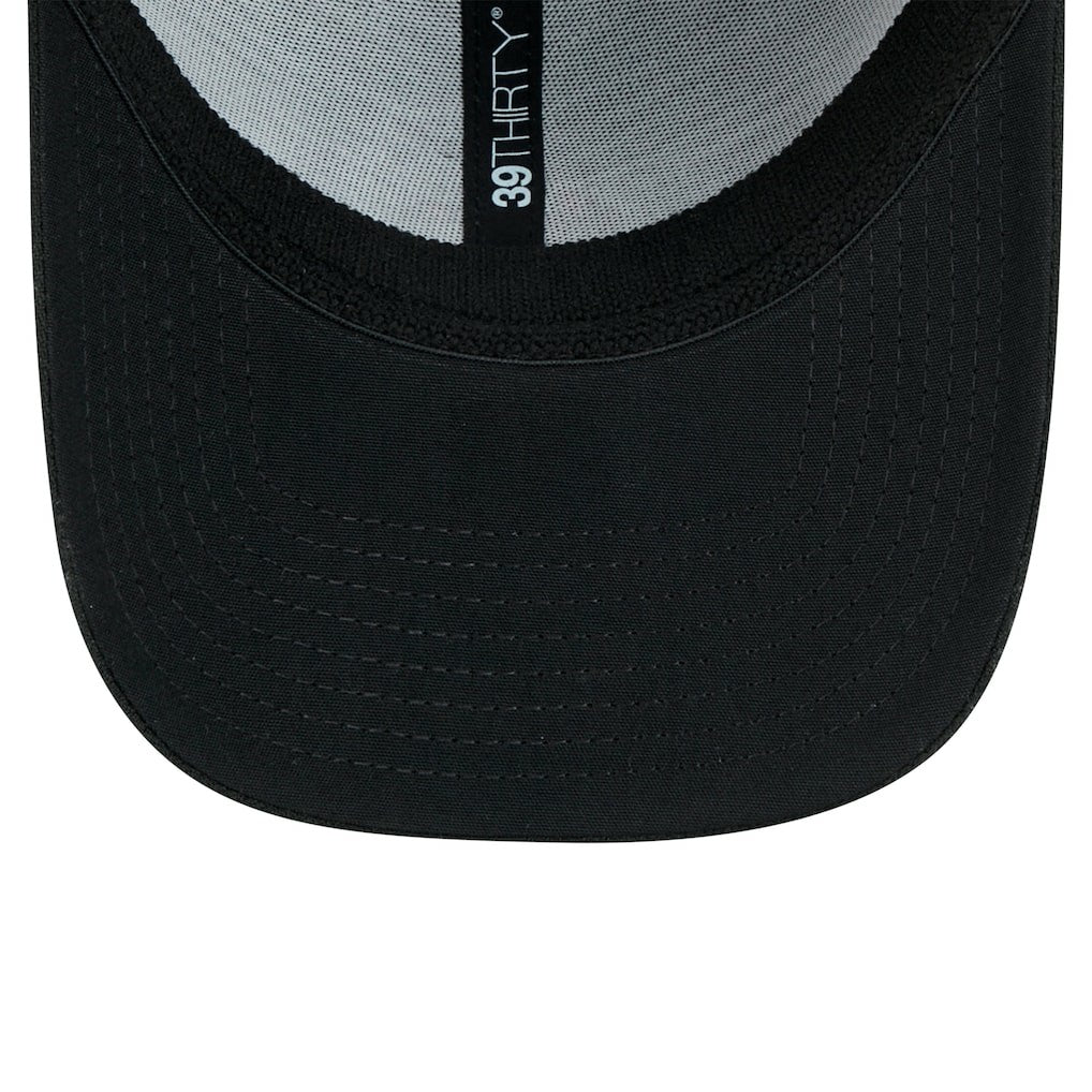 Cleveland Browns New Era Throwback Main 39THIRTY Flex Hat - Black Hats