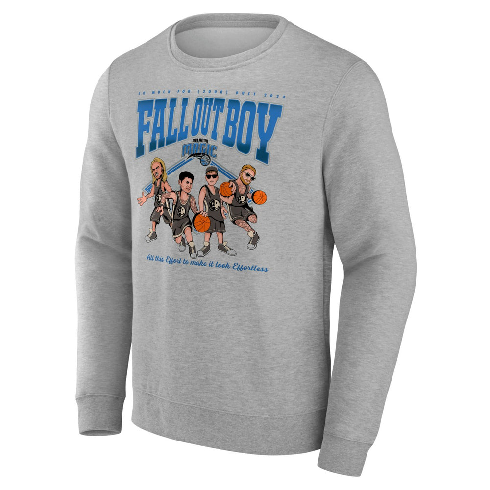 Fall Out Boy x Orlando Magic So Much For (2our) Dust Fleece Pullover Sweatshirt Gray - Fanatics