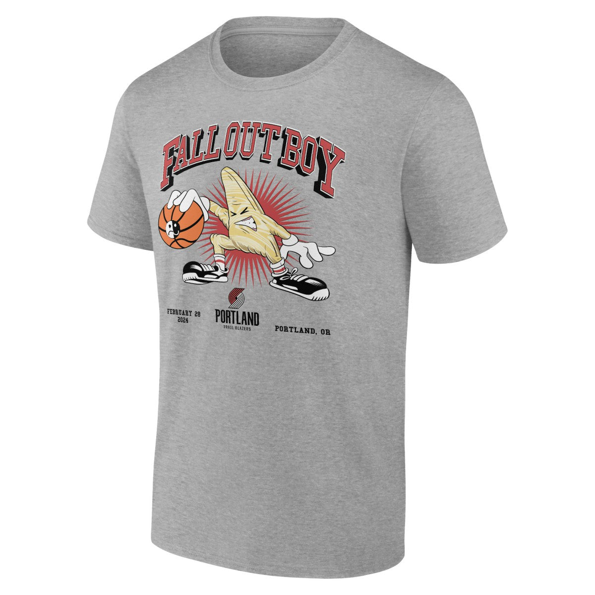 Fall Out Boy x Portland Trail Blazers So Much For (2our) Dust T-Shirt Gray - Fanatics