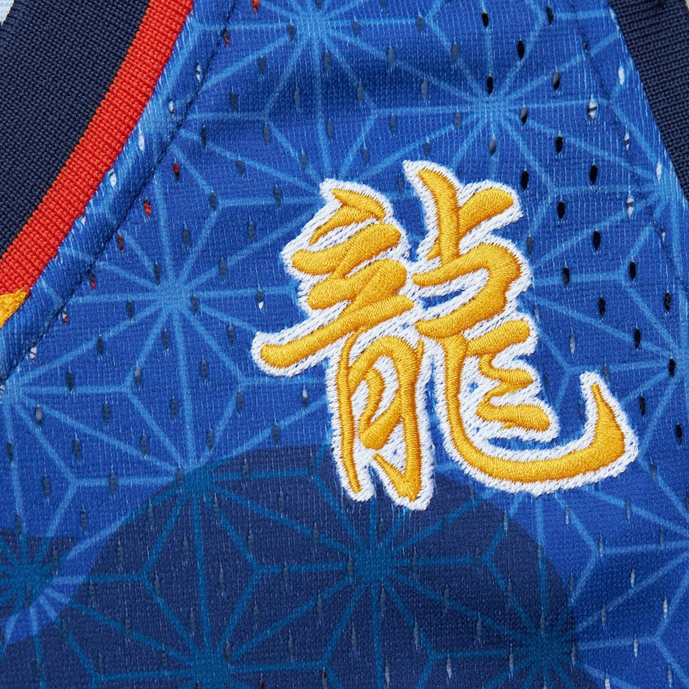 Baron Davis Golden State Warriors 2006/07 Hardwood Classics Asian Heritage 6.0 Swingman Throwback Player Jersey Royal - Mitchell & Ness