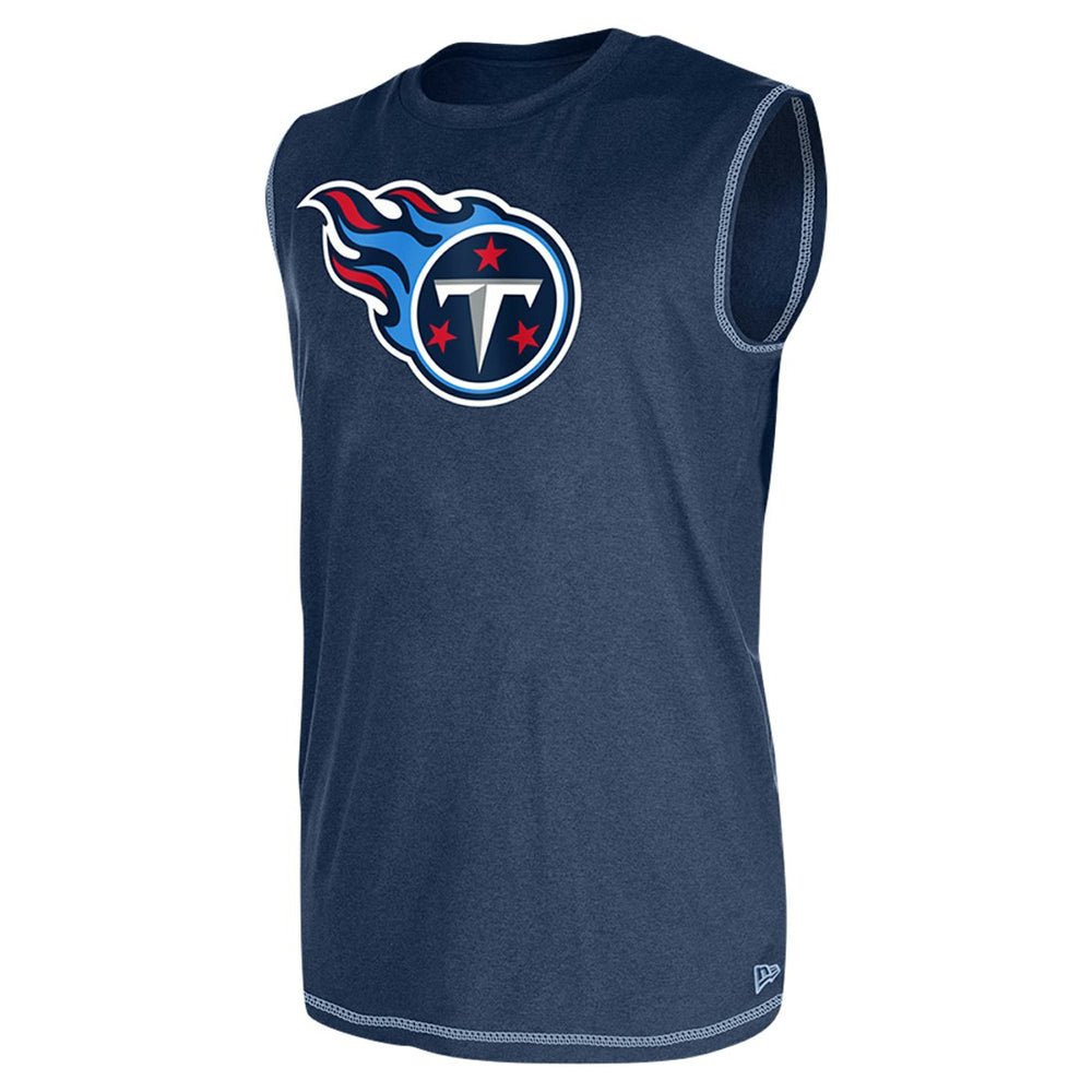 Tennessee Titans New Era Tank Top - Navy Tops
