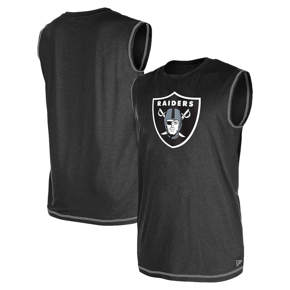 Las Vegas Raiders New Era Tank Top - Black Tops