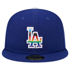 Los Angeles Dodgers New Era 2024 Pride On Field 59FIFTY Fitted Hat - Royal Hats