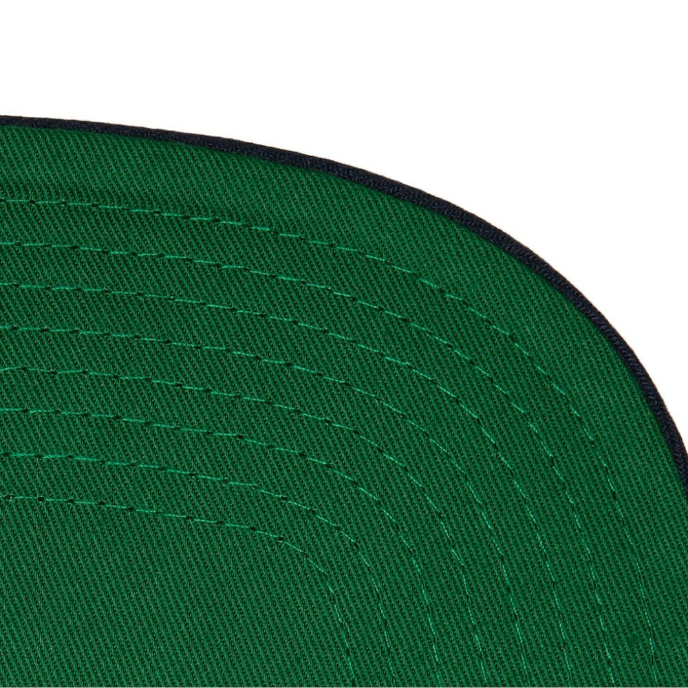 Seattle Kraken Mitchell & Ness Retro Script Colorblock Snapback Hat - Deep Sea Blue | US 201141488