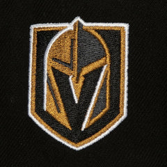 Vegas Golden Knights Mitchell & Ness Retro Script Colorblock Snapback Hat - Black | US 201141490