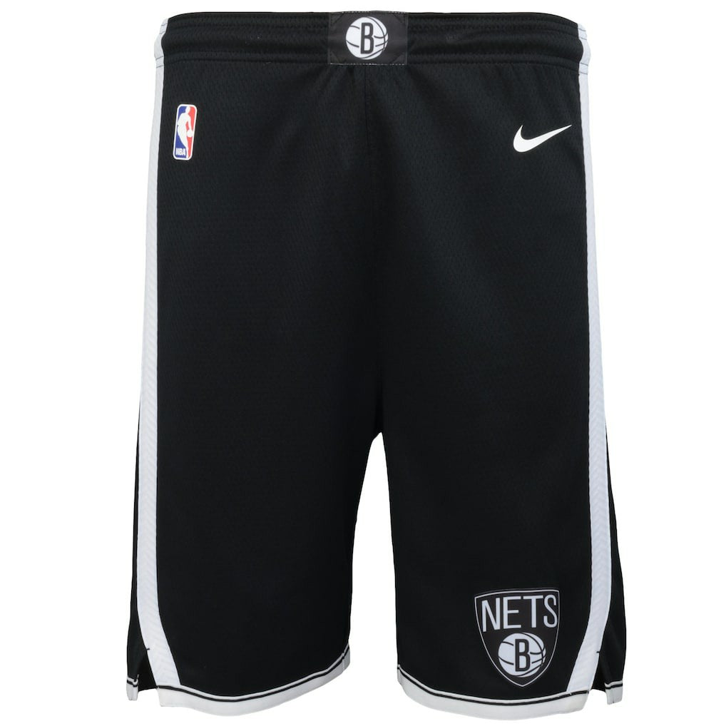 Brooklyn Nets Youth Swingman Performance Shorts Black Icon Edition - Nike