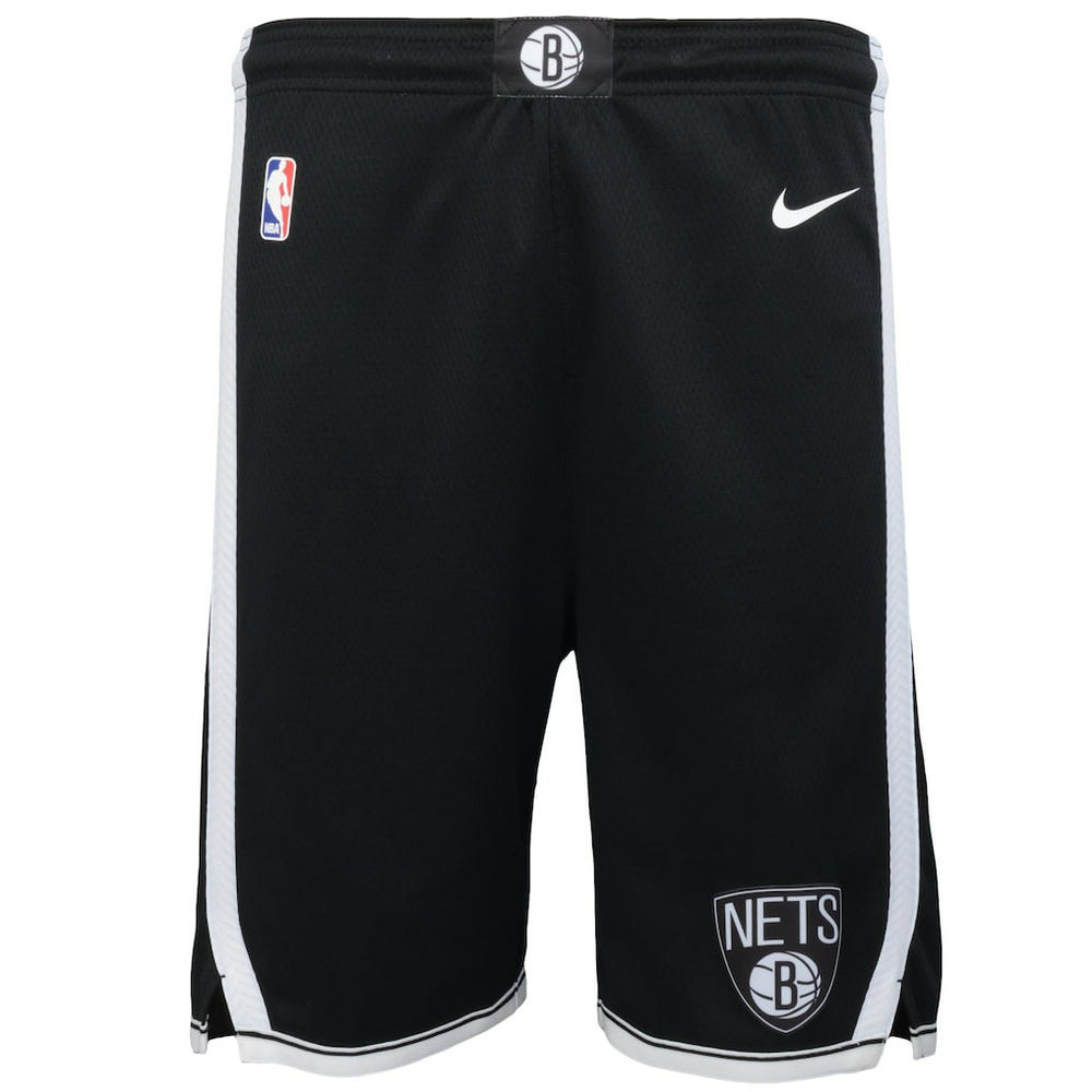 Brooklyn Nets Youth Swingman Performance Shorts Black Icon Edition - Nike