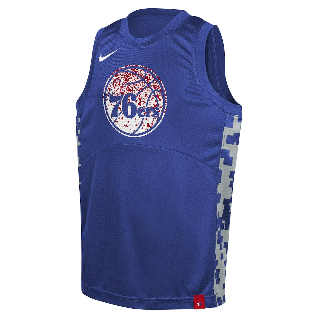Philadelphia 76ers Youth Courtside Starting Five Team Jersey Royal - Nike
