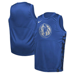 Dallas Mavericks Youth Courtside Starting Five Team Jersey Blue - Nike