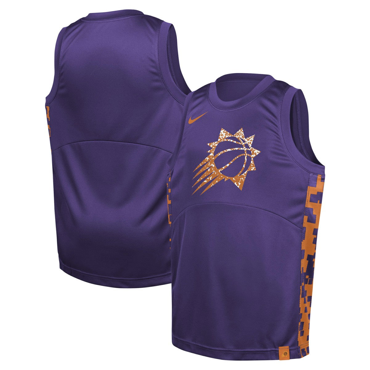 Phoenix Suns Youth Courtside Starting Five Team Jersey Purple - Nike outlet