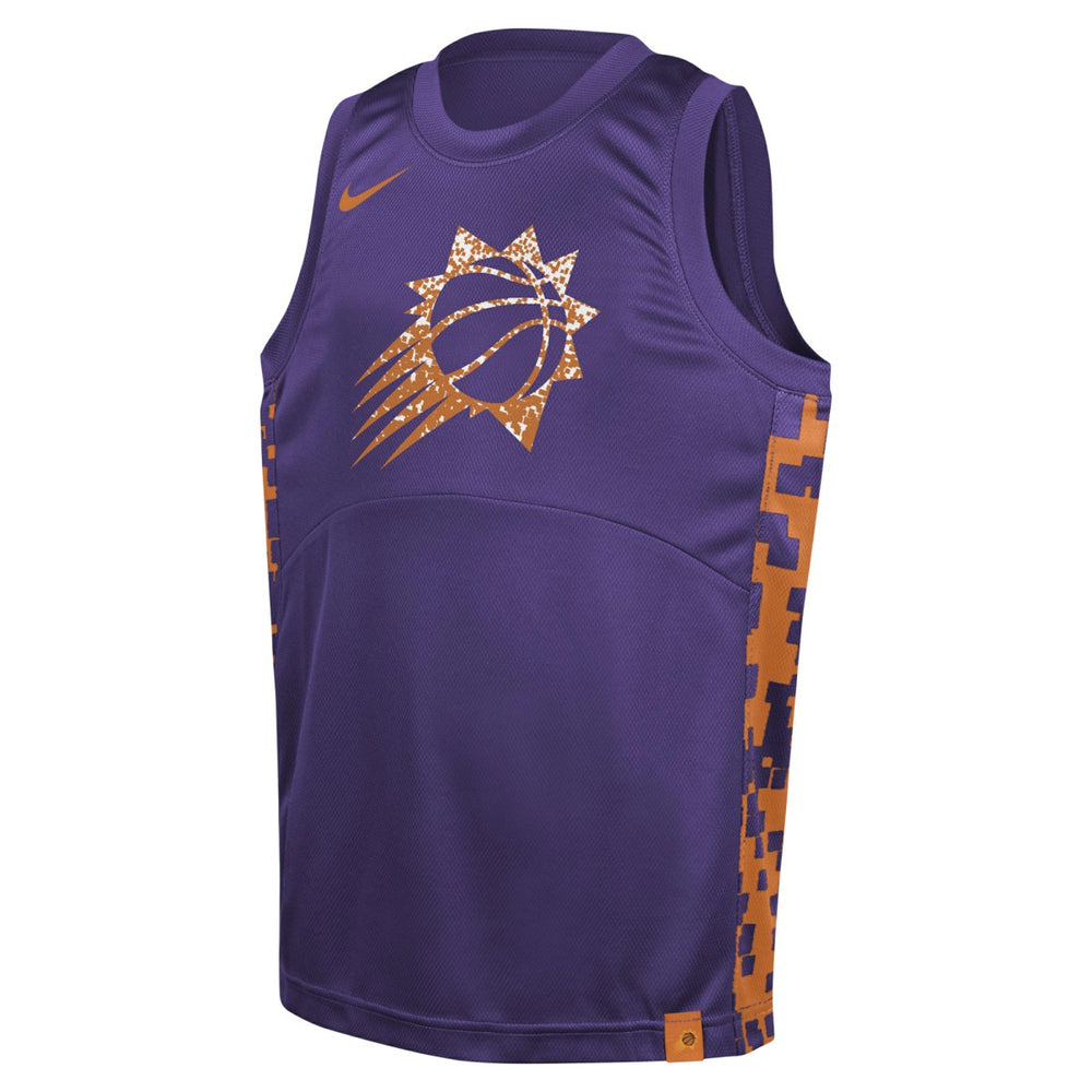 Phoenix Suns Youth Courtside Starting Five Team Jersey Purple - Nike outlet