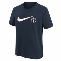 Washington Wizards Youth Swoosh T-Shirt Navy - Nike