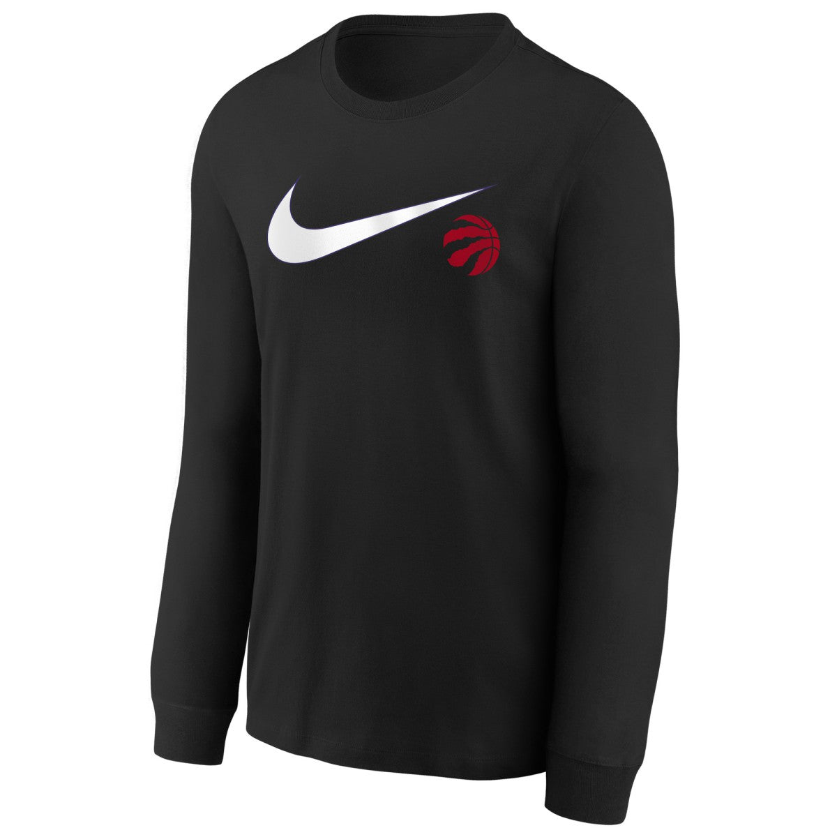 Toronto Raptors Youth Swoosh Long Sleeve T-Shirt Black - Nike outlet