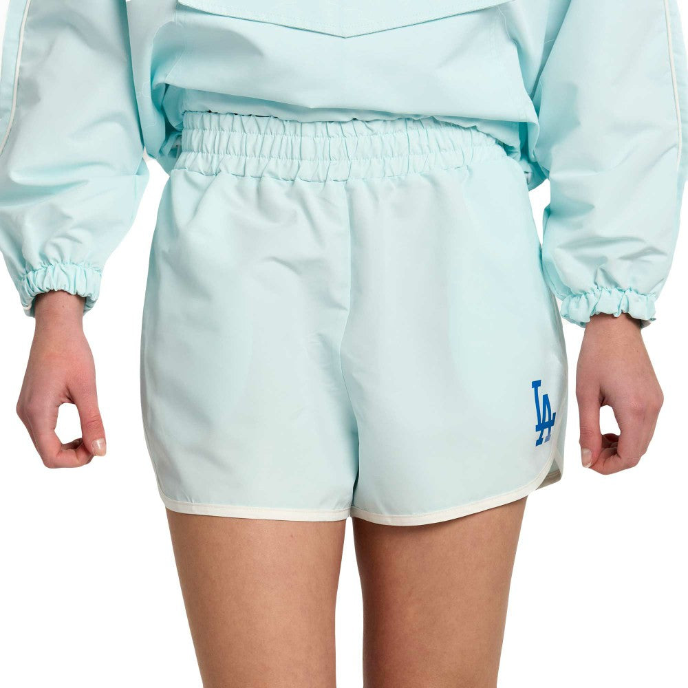 Los Angeles Dodgers Lusso Women's Nina Shorts - Light Blue Shorts