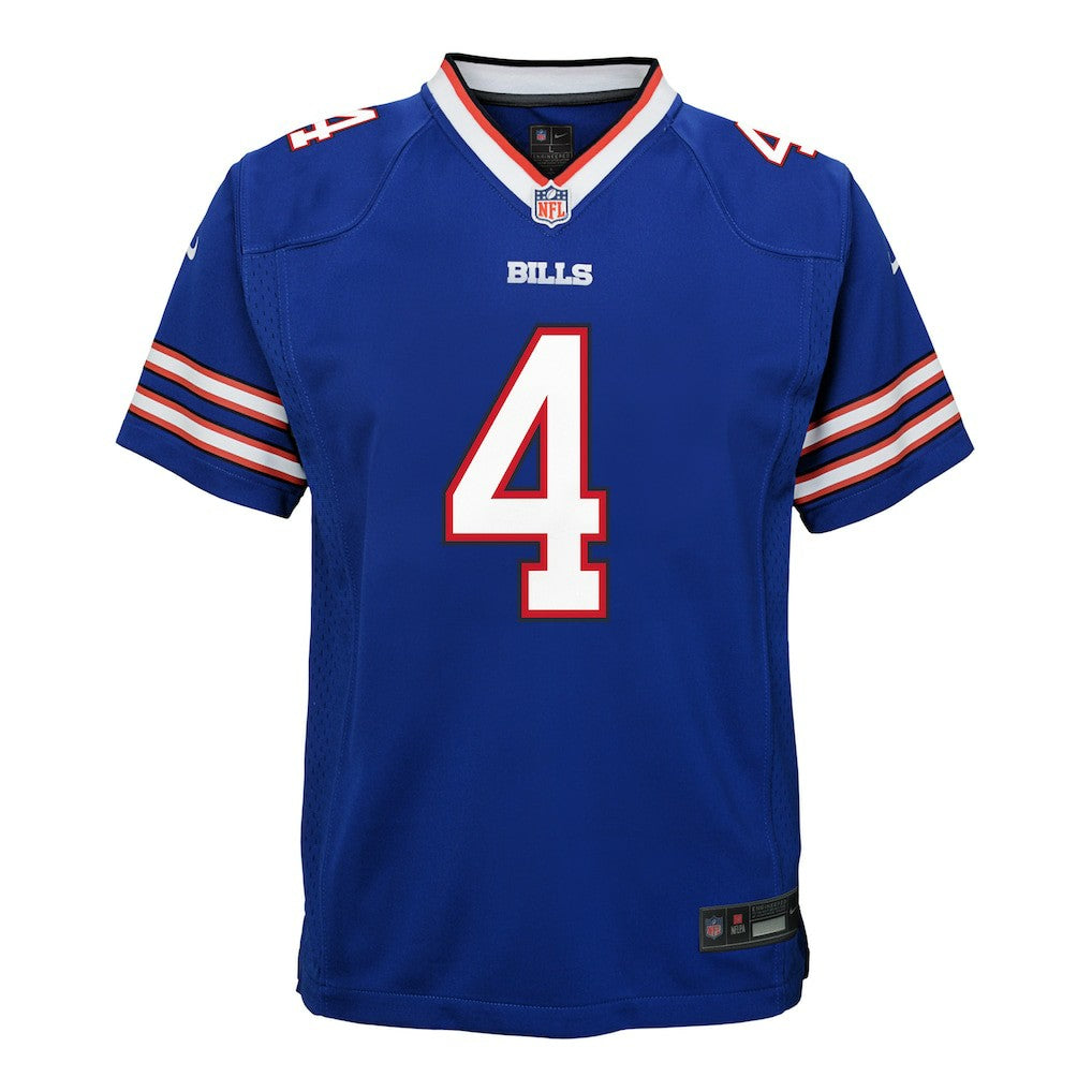 James Cook III Buffalo Bills Youth Game Jersey - Royal Jerseys