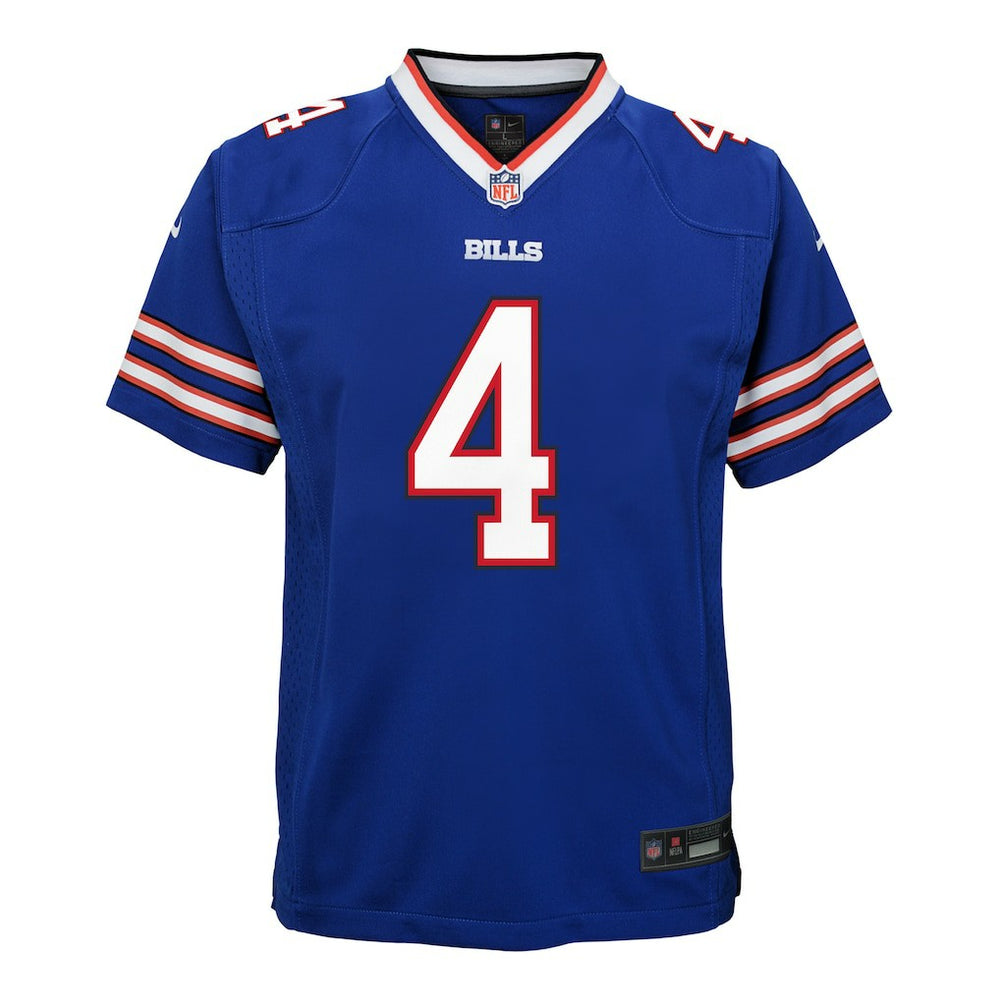 James Cook III Buffalo Bills Youth Game Jersey - Royal Jerseys