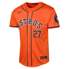 Jose Altuve Houston Astros Nike Youth Alternate Limited Player Jersey - Orange Jerseys