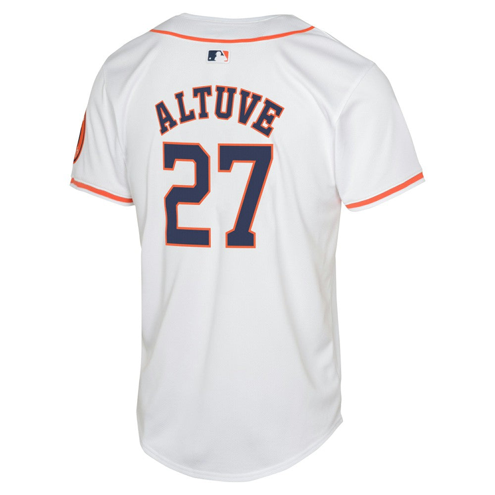 Jose Altuve Houston Astros Nike Youth Home Limited Player Jersey - White Jerseys