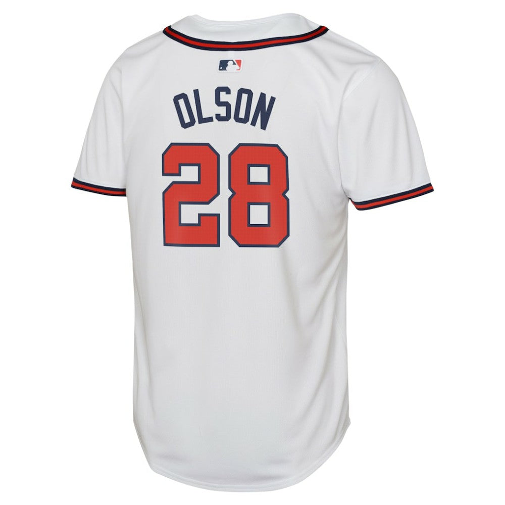 Matt Olson Atlanta Braves Nike Youth Home Limited Player Jersey - White Jerseys