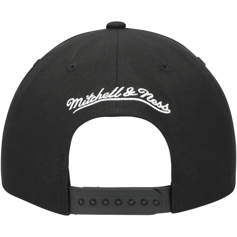 Vegas Golden Knights Mitchell & Ness Team Ground Pro Adjustable Hat - Black | US 201148376