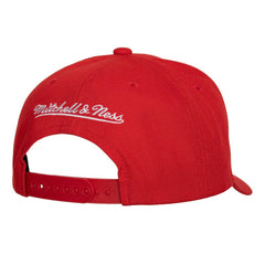 New Jersey Devils Mitchell & Ness Team Ground Pro Adjustable Hat - Red | US 201148377