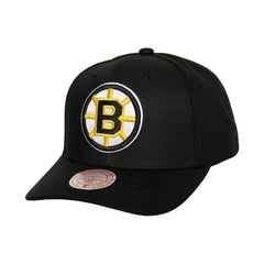 Boston Bruins Mitchell & Ness Team Ground Pro Adjustable Hat - Black | US 201148379